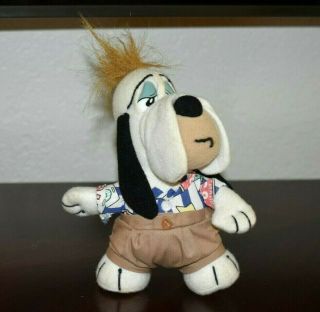 Vintage 1990 Applause Droopy Dog Stuffed Cartoon Animal Toy