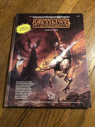 Advanced Dungeons And Dragons,  Greyhawk Adventures 2023 1st Edition Tsr