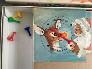 Cadaco 1977 - RUDOLPH the Red Nosed Reindeer game - Fast - Paced & Fun Kids Game 2