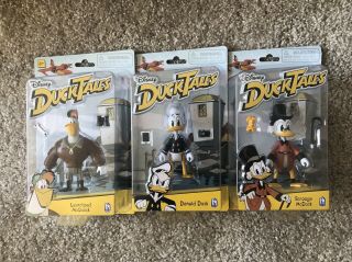 Full Set Of Disney Ducktales Figures By Phatmojo - Scrooge Donald Duck