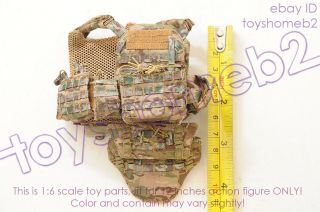 1:6 Scale Dam Toys 78063 Dea Srt Agent El Paso Combat Vest