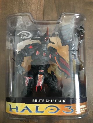 Halo 3 Brute Chieftain Figure Mcfarlane Toys Xbox One Master Chief