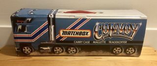 Vintage 1983 Matchbox Convoy Carry Case Complete Cc8