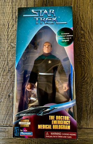 Star Trek 1997 Target Collectors Edition The Doctor Emergency Hologram Voyager
