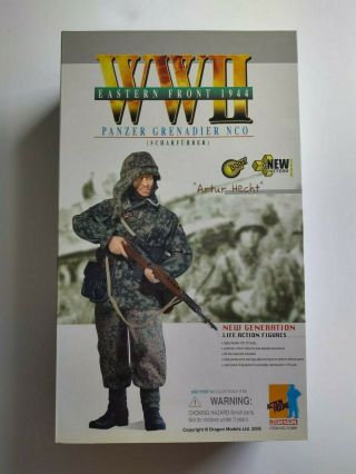 Dragon Models Wwii Eastern Front 1944 Panzer Grenadier Nco Artur Hecht 70385
