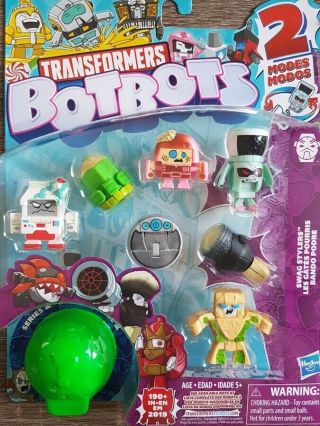 Transformers Botbots Series 1 8 - Pack Swag Stylers - Choose From 4
