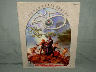 Ad&d 2nd Ed Module - Return To The Keep On The Borderlands (rare And Vg)