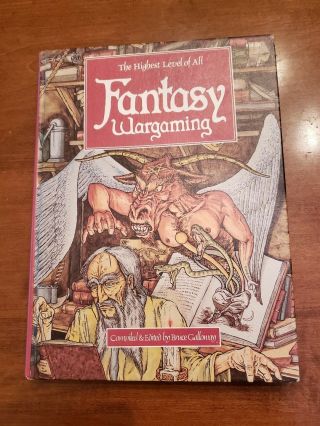 Fantasy Wargaming The Highest Level Of All 1982 Dungeons & Dragons D&d Rpg