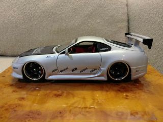 1/24 Jada Toys Import Racer Toyota Supra Silver