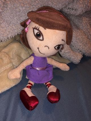 Disney Store 7” Little Einsteins June Girl Soft Plush Doll