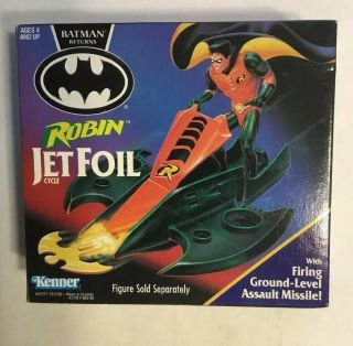 Vintage Batman Returns 1992 Kenner Robin Jet Foil - Dc Universe - Teen Titan
