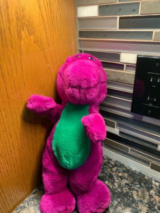 13” Barney Purple Dinosaur Animal Plush Stuffed Animal
