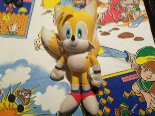 Rare Toy Factory Sonic The Hedgehog Tails Plush Toy Doll Sega