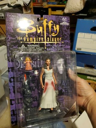 Buffy The Vampire Slayer Moore Collectible Bloody Vampire Drusilla Action Figure