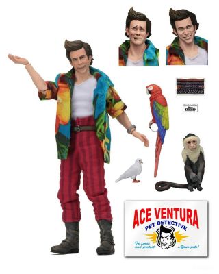 Ace Ventura: Pet Detective - 8 " Clothed Action Figure - Ace Ventura - Neca