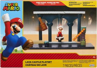 Nintendo Mario Lava Castle Deluxe Play Set Kid Toy Gift 6
