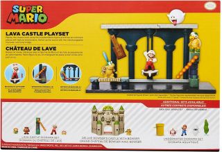 Nintendo Mario Lava Castle Deluxe Play Set Kid Toy Gift 7
