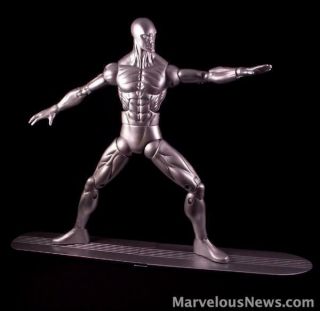 Loose Marvel Legends Icons 12 " Silver Surfer - Universe / Select - Fantastic Four