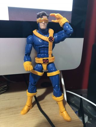 Hasbro Marvel Legends Cyclops Jim Lee Loose Complete No Baf