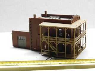 Ho Scale 1:87 - Factory Industrial Building Structure For Model Train Layout