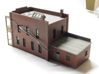 HO Scale 1:87 - Factory Industrial Building Structure for Model Train Layout 6