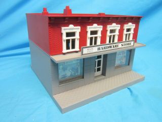 Mth Rail King O Scale Building Main Street Hardware Store 30 - 9018 Very