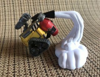 Disney Pixar Wall - E Robot With Fire Extinguisher Rare Mini Figure