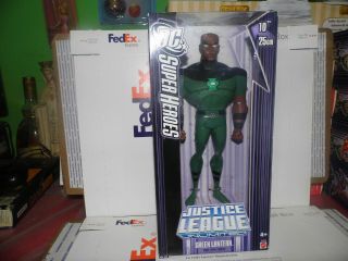 Mattel Justice League Unlimited Green Lantern 10 Inch K9391 Purple Box Nib