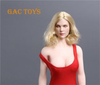 Hot Figure Toys Gactoys Gc001 1/6 Europe And America Female Headplay Custom