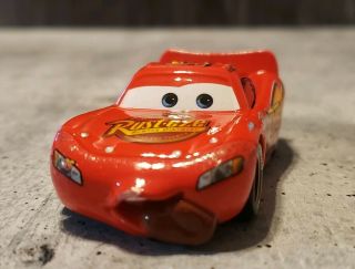 Disney Pixar Cars Lightning Mcqueen Tongue Out Diecast Loose