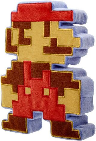 Mario 8 Bit Mario Plush