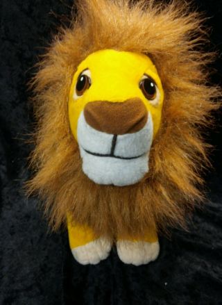 9 " Disney The Lion King Simba Authentic 1994 Stuffed Plush Animal