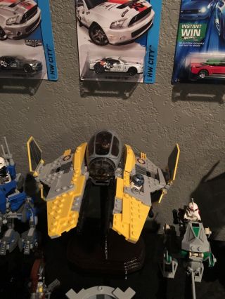 Lego Star Wars Jed Interceptor (75038) With Display Stand