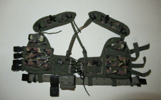 1/6 Scale Dragon U.  S.  Navy Seal Load Bearing Vest