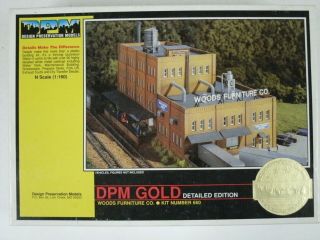 Dpm Gold Detailed Edition Woods Furniture Co N Scale Model Building Kit 660