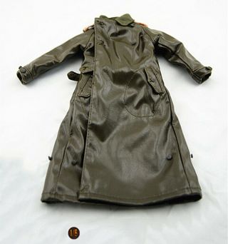 Dml 1/6 Scale Wwii German Military Police Overcoat Model For 12 " Action Figure
