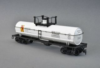 TWO Hercules Powder Co - Athearn 40 ' Tank Car and Boxcar - CUSTOM ONE OF A KIND 3
