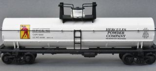TWO Hercules Powder Co - Athearn 40 ' Tank Car and Boxcar - CUSTOM ONE OF A KIND 6