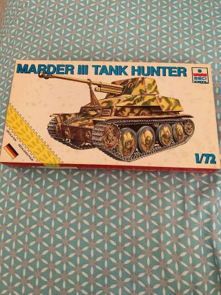 Esci Ertl 8374 1/72 Marder Iii Tank Hunter
