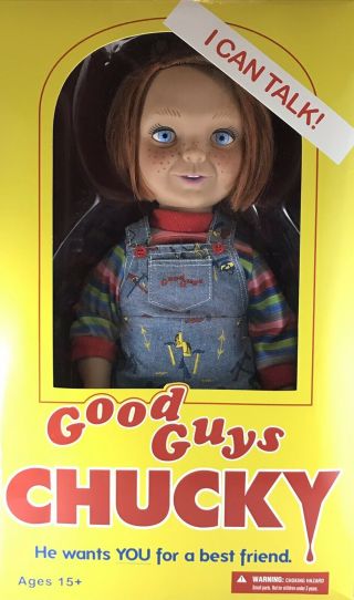 Mezco Toyz Chucky Good Guys Childs Play Happy/normal Face 15 " Doll