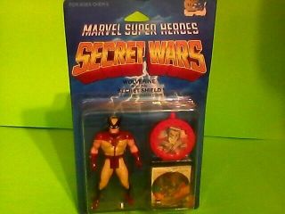, Mattel 1984 Marvel Heroes Secret Wars Wolverine Moc