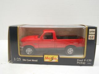 Special Edition Maisto 1:25 Die Cast Metal Ford F - 150 Pickup 1993 Collectible