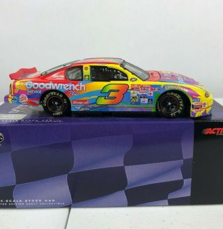 Dale Earnhardt 3 Gm Goodwrench Plus Peter Max 1:24 Scale Die Cast Stock Car