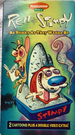 Ren and Stimpy Collectable Figures and Bonus VHS 2