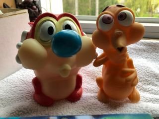 Ren and Stimpy Collectable Figures and Bonus VHS 3