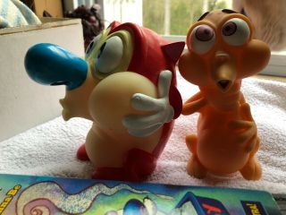 Ren and Stimpy Collectable Figures and Bonus VHS 4