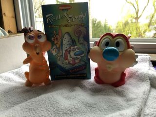 Ren and Stimpy Collectable Figures and Bonus VHS 5