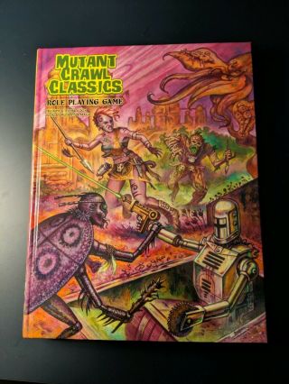 Mutant Crawl Classics Rpg Core Rulebook By Goodman Games Mcc Dcc