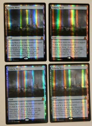 Tolaria West Playset - Foil 4x Magic The Gathering Mtg From The Vault Lore Card