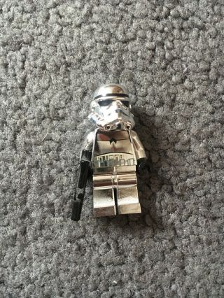 Lego Star Wars Stormtrooper Chrome Silver Minifigure Limited Edition